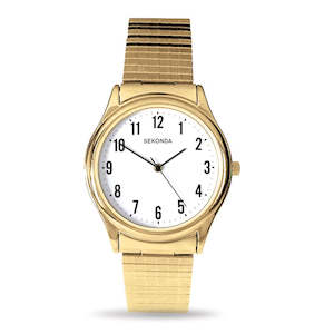 Sekonda: Sekonda Watch Gold Colour White Dial Expander