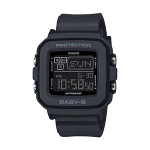 Watches: Baby-g Black Square Watch in Black BGD10-1D