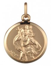 Products: “St Christophers Pendant” – 9ct Gold
