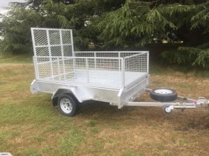 Products: Diamond Trailers 8x5 Single Axle with Ramp - Diamond Trailers