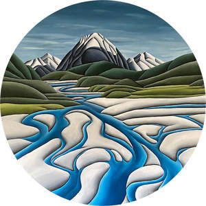 Paintings: River's reach II (SOLD)