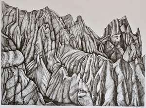 Clay cliffs - Omarama