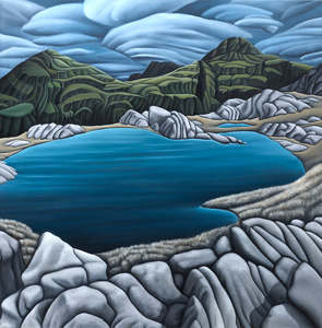 Alpine Lake - Fiordland