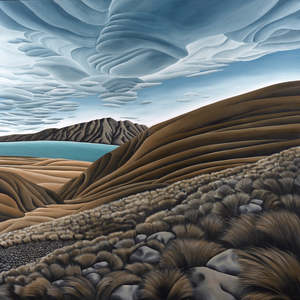 Darkening Sky -Tekapo