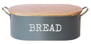 Storage: Bread Bin 360x200x140mm Brenton Grey