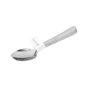 Teaspoon 150mm Set 4 Stainless Steel