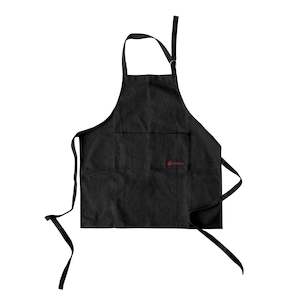 Aprons Oven Gloves And Mitts: Apron Cotton Canvas Large Black