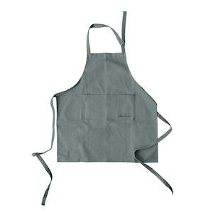 Apron Cotton Canvas Large Brenton Grey