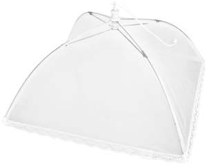 Food Cover Foldable 450x450mm White