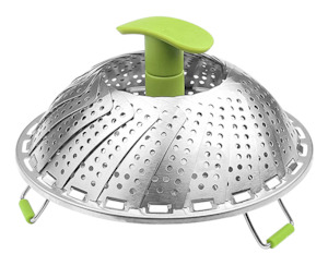 Tools And Gadgets: Steamer Basket 140 to 230mm with Extendable Feet