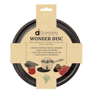 Tools And Gadgets: Pot Stand Wonder Disc Silicone 180mm Black