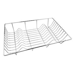 Wireware: Dish Rack 480x320x90mm Chrome with Ball Feet