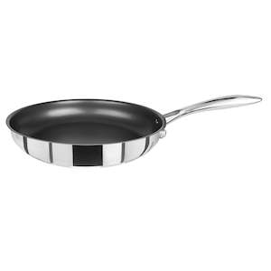 Stainless Steel: Frypan 300mm Stainless Steel with NonStick Coating Cucinare
