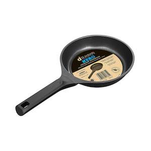 Aluminium: Frypan 200x43mm Cast Aluminium Nero Black
