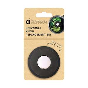 Pot Lid Knob Set Black