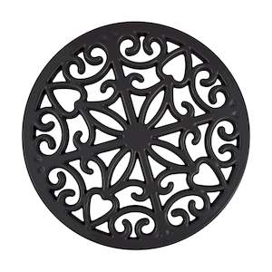 Cookware: Pot Stand 200mm Cast Iron Black