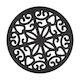 Pot Stand 200mm Cast Iron Black