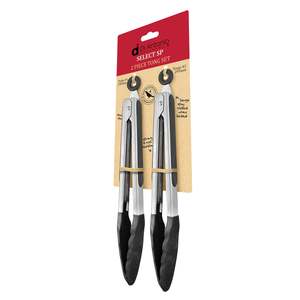 Kitchenware: Tongs Set 2 Pce 295mm