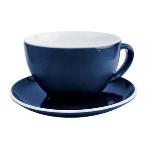 Tableware: Cup & Saucer 280ml Blue Porcelain Trudeau