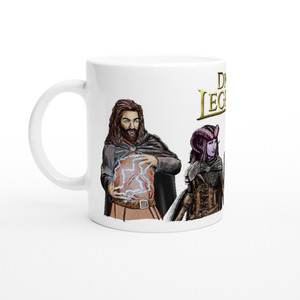 Products: Heroes of Aratai (11oz Ceramic Mug) Dice Legenz