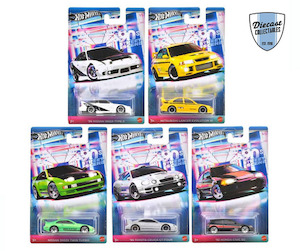 Products: 90s Street Scene (2025) set of 5 Diecast Collectables