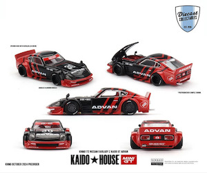 Diecast Collectables Nz: Kaido House 172 Nissan Fairlady Z Kaido GT Advan Diecast Collectables