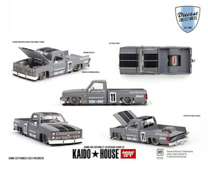 Products: Kaido House 160 Chevrolet Silverado Kaido V2 Diecast Collectables