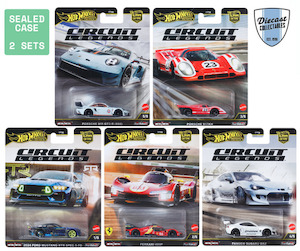 Diecast Collectables Nz: Circuit Legends - Sealed Case, 2 sets - Car Culture 2025 Diecast Collectables