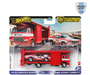 Diecast Collectables Nz: Team Transport 82 '73 Plymouth Duster/Second Story Lorry Diecast Collectables
