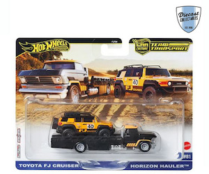 Diecast Collectables Nz: Team Transport 81 Toyota FJ Cruiser/Horizon Hauler Diecast Collectables