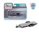 Auto World 4 Wheel Trailer - Silver Diecast Collectables