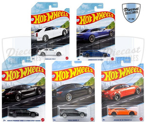 HW Luxury Sedans - Themed Automotive (2022) Diecast Collectables