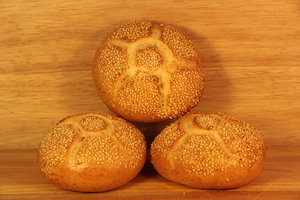 Products: Kaiser sesame roll