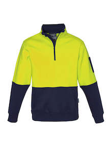 Unisex Hi Vis 1/2 Zip Pullover