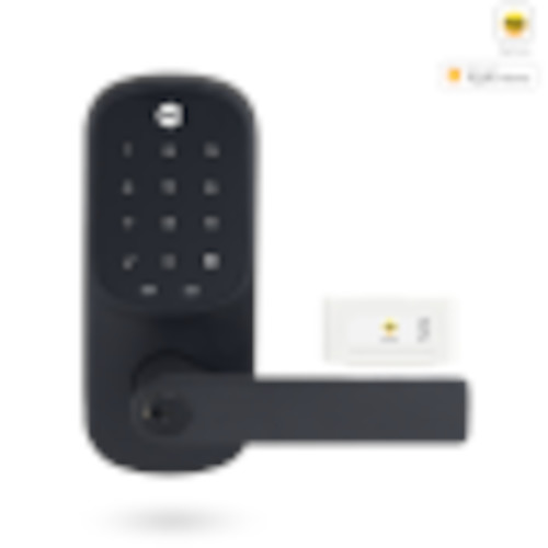 Digital lock: YALE ASSURE KEYED DIGITAL LEVER LOCK WITH YALE HOME MODULE