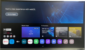 24" RVTECH LCD 12V Smart TV DVB S2/T2- WebOs WiFi Ultra Slim Bezel - Digital RV