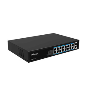 PoE Switch 16-Port - Milesight ( MS-S0216-GL ) - Milesight