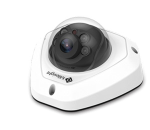 AI Vandal-proof Mini Dome Network Camera 4k 8 megapixel