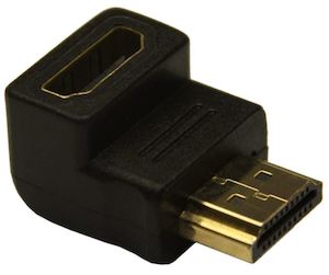 Products: HDMI ADAPTER RIGHT ANGLED Male to Female - Digital World