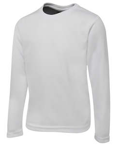 Schools: Podium Adults Long Sleeve Poly Tee - 7PLFT