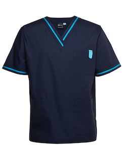 Medical: JB's Contrast Scrubs Top - 4SCT