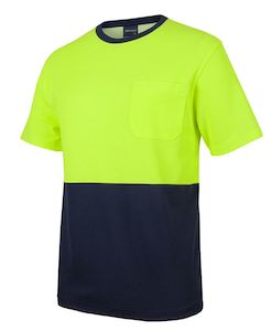 JB's Hi Vis Cotton Back Tee - 6HCBT