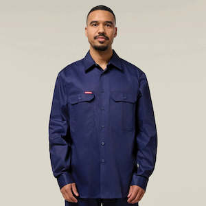 Trades: Cotton Drill Long Sleeve Shirt - Y07500