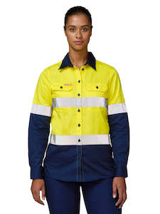 Trades: Women's Koolgear Hi-Vis Vented Taped Shirt - Y08220