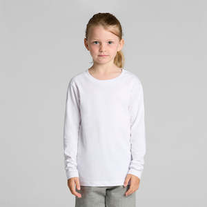 Kids Staple Long Sleeve Tee - 3007 + Branding