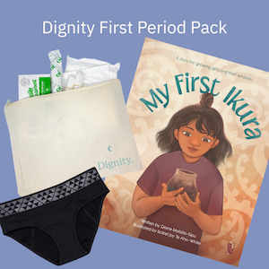 Gift:   My First Ikura Book + First Period Pack - Pre-Order for delivery in November