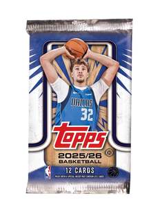 Single Packs: Topps NBA 2025-26 Hobby Pack