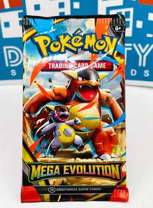 Single Packs: Pokemon TCG Mega Evolutions Booster Pack (Limit 5)