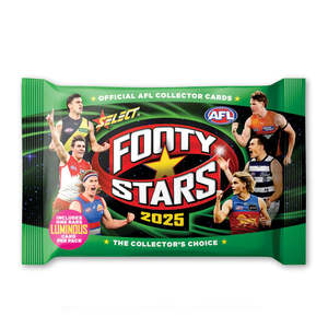 Single Packs: Select 2025 AFL Footy Stars Retail Pack