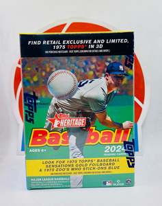 Mlb: Topps Heritage 2024 MLB Blaster Box